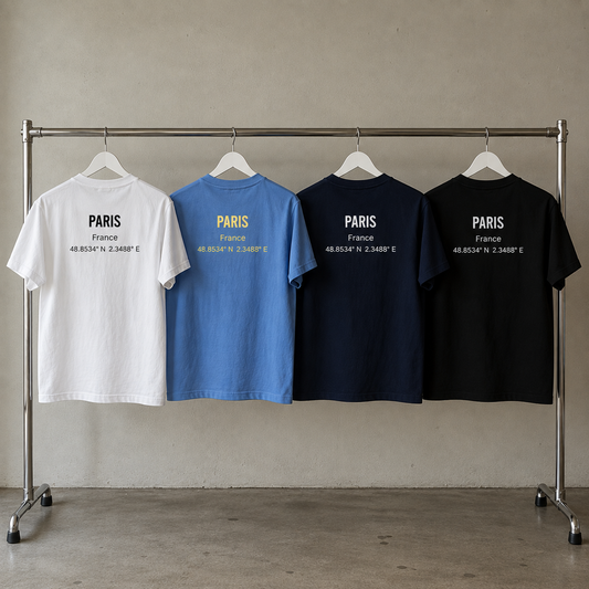 Heavyweight Paris T-Shirt scandinavian style