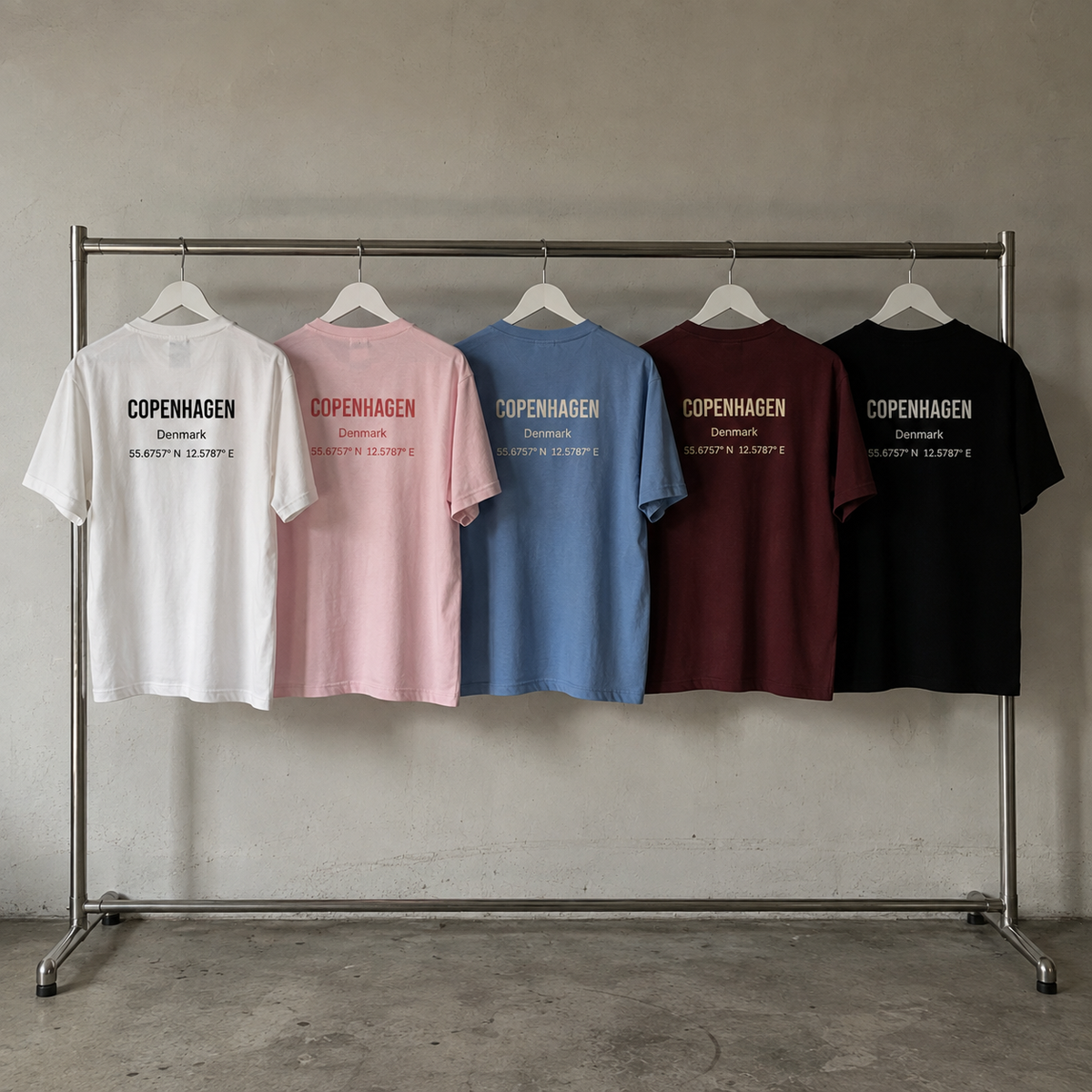 Heavyweight Copenhagen T-Shirt scandinavian style