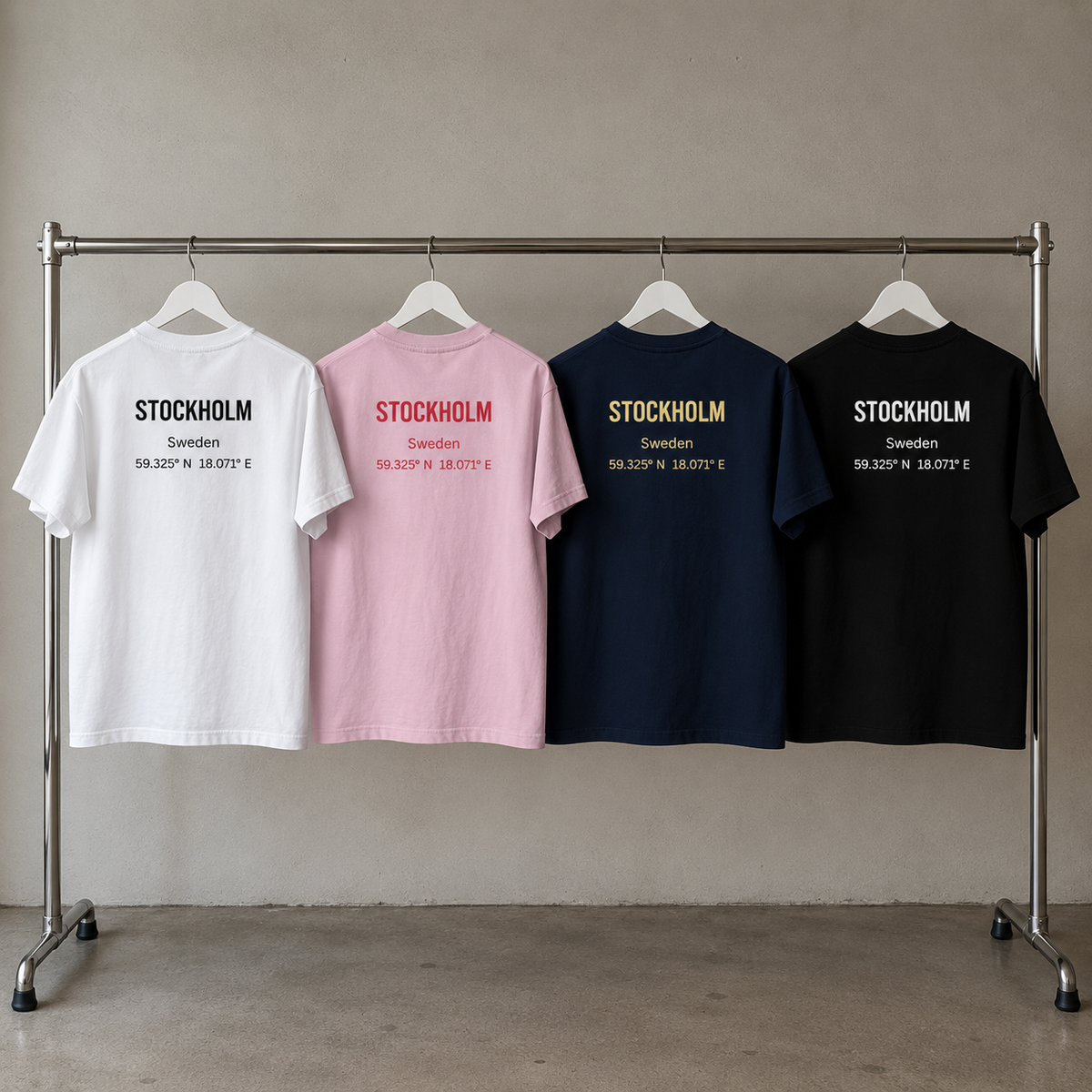 Heavyweight Stockholm T-Shirt scandinavian style